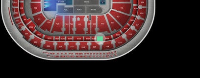 Seat view from Mezzanine