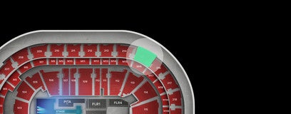 Seat view from Upper