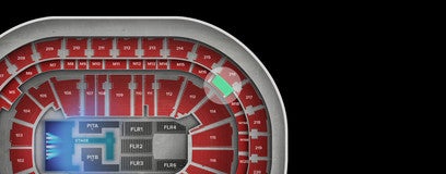 Seat view from Mezzanine