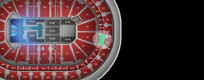 Seat view from Mezzanine