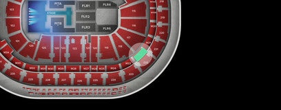 Seat view from Mezzanine