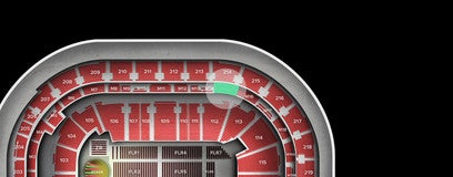 Seat view from Mezzanine