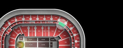 Seat view from Mezzanine