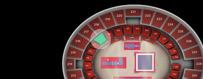 Seat view from Section