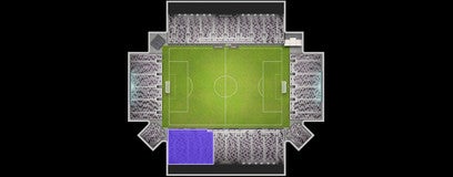 Seat view from Lower Sideline