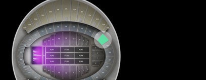 Seat view from Loge