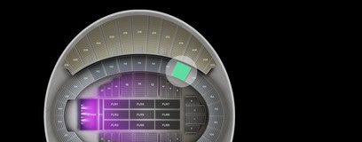 Seat view from Loge
