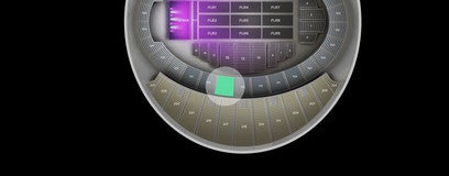 Seat view from Loge
