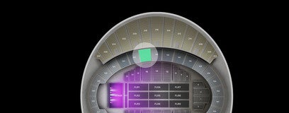 Seat view from Loge
