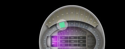Seat view from Loge