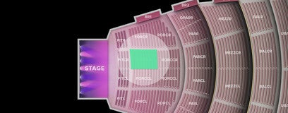 Seat view from Front Orchestra Center Right