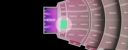 Seat view from Pit Center Left