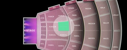 Seat view from Rear Orchestra Center Right