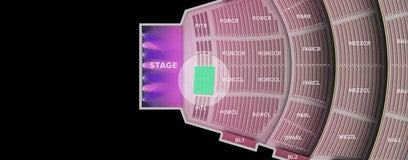 Seat view from Pit Center Left