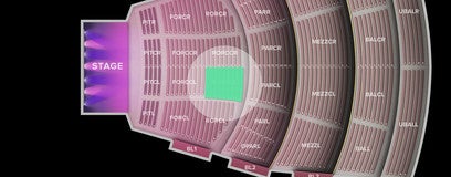 Seat view from
