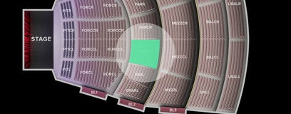 Seat view from Parterre Center Left