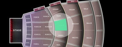 Seat view from Parterre Center Right