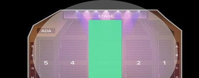 Seat view from Reserved