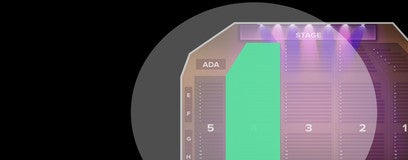 Seat view from Reserved