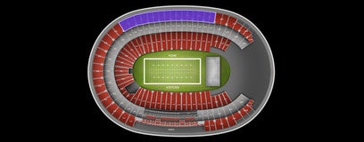 Seat view from Upper Sideline