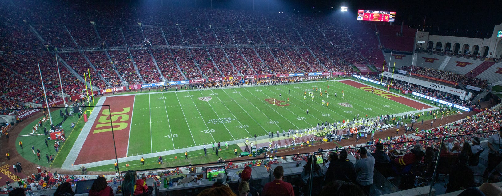 Seat view from Club