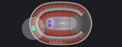 Seat view from Upper