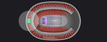 Seat view from Upper
