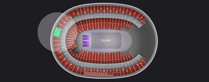 Seat view from Upper