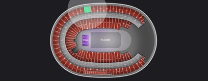 Seat view from Upper