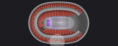 Seat view from Club Level