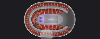 Seat view from Club Level