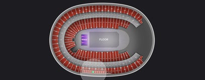 Seat view from Club Level