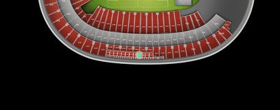 Seat view from Club Level