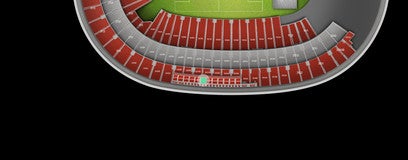 Seat view from Club Level