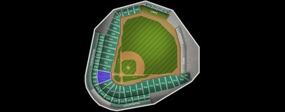 Seat view from Section