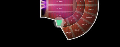 Seat view from Parquet