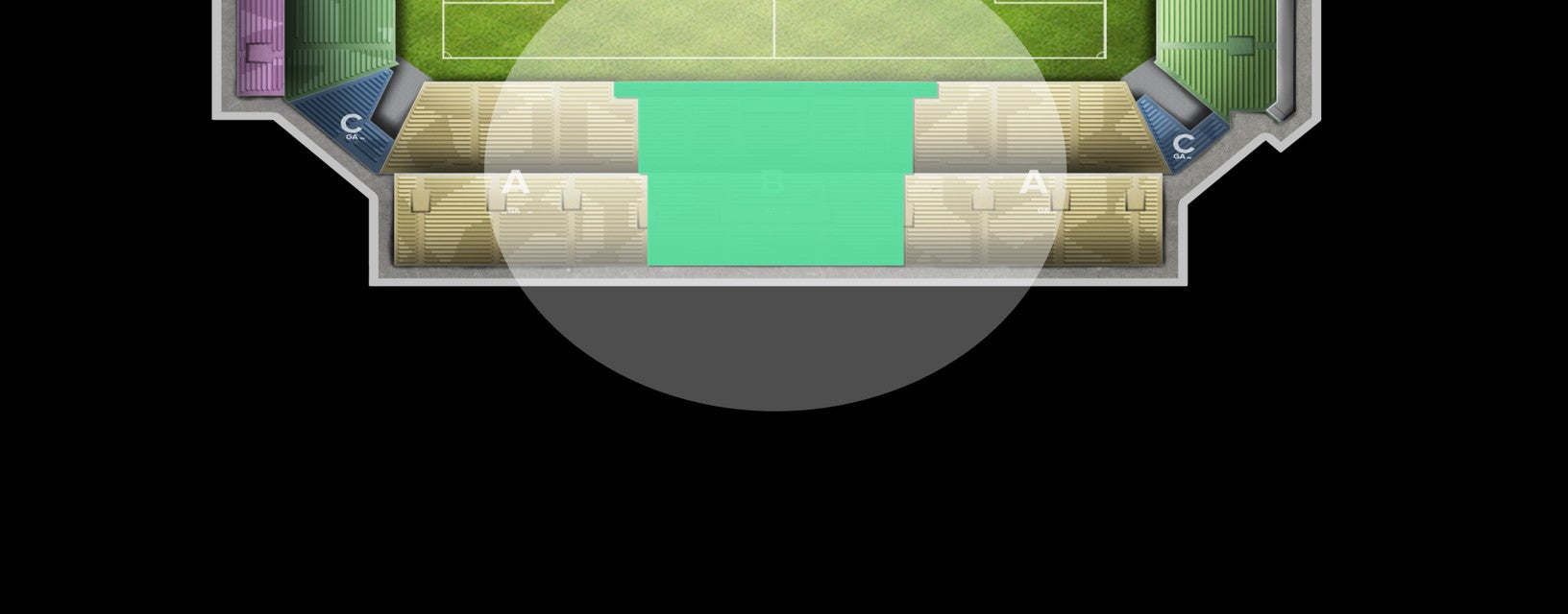 Seat view from Category