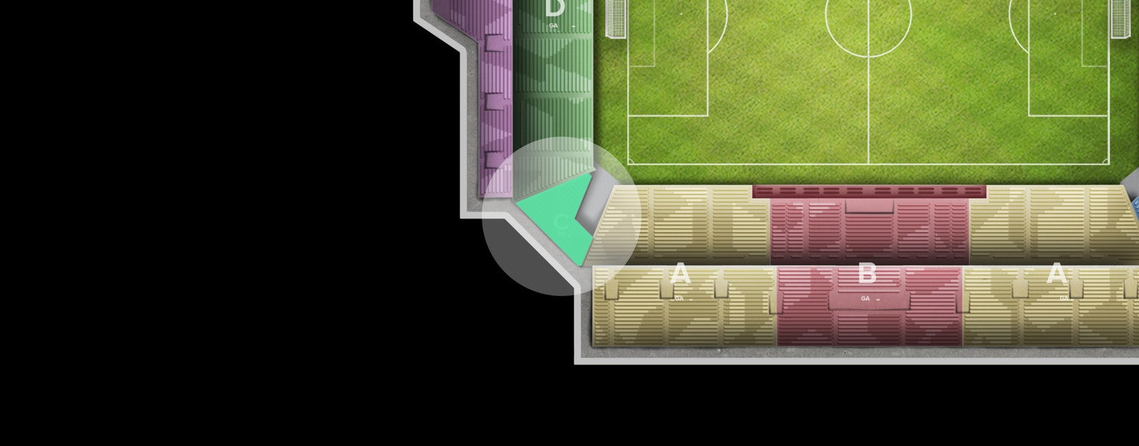 Seat view from Category