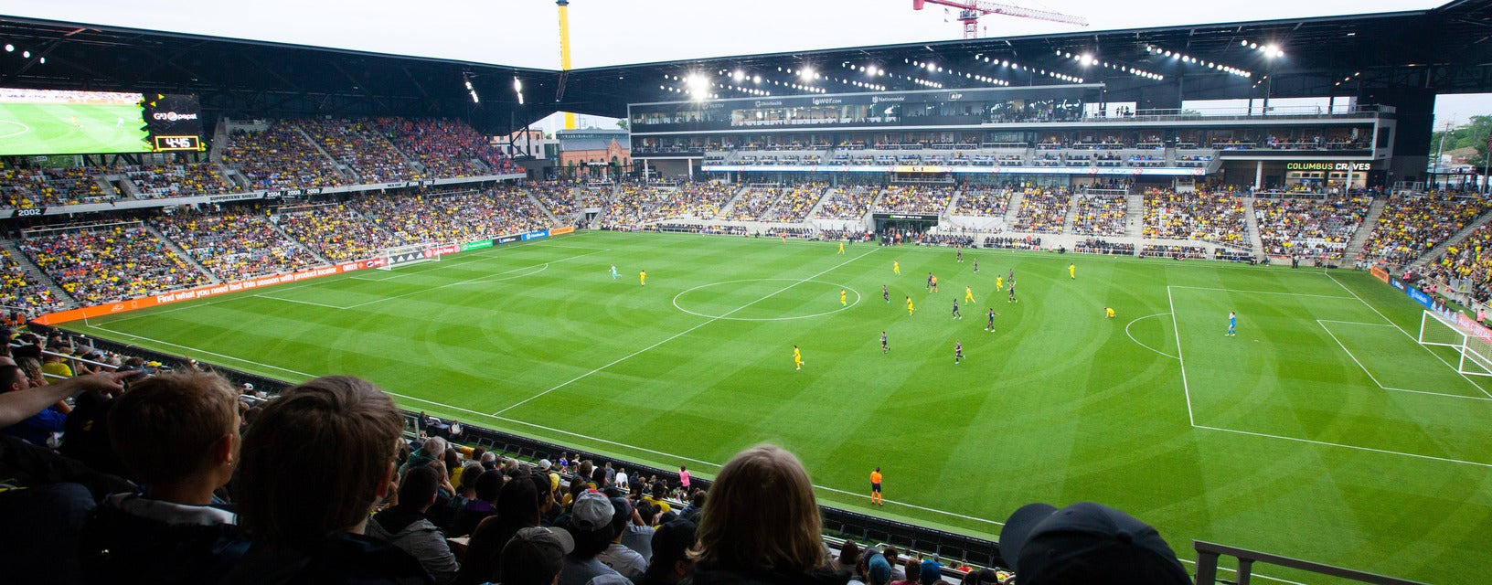 Seat view from Upper Sideline