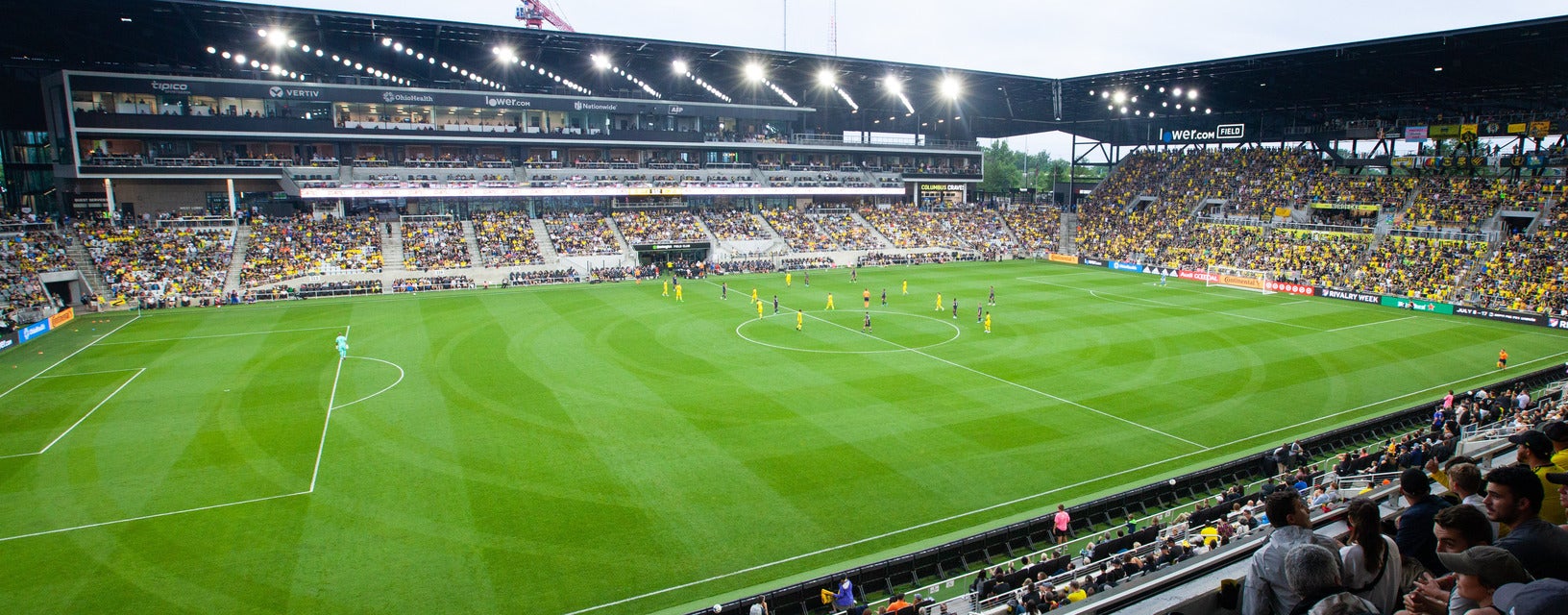 Seat view from Upper Sideline
