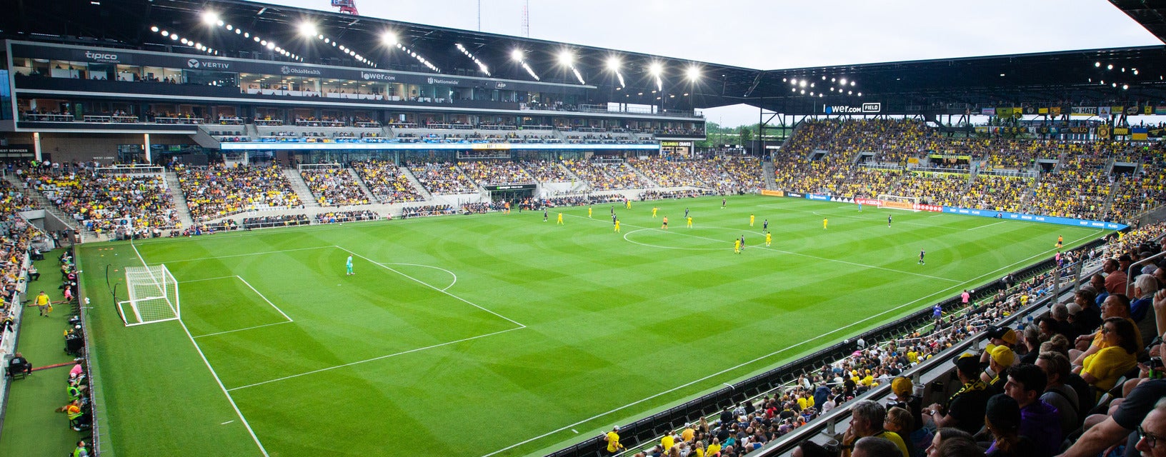 Seat view from Upper Sideline
