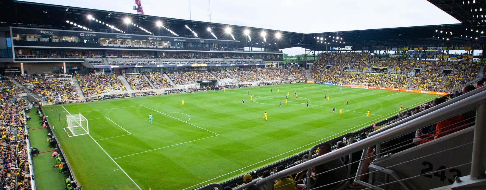 Seat view from Upper Sideline