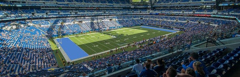 Seat view from Loge
