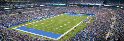 Seat view from Loge