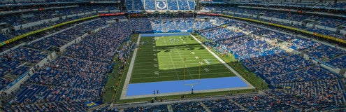 Seat view from Loge