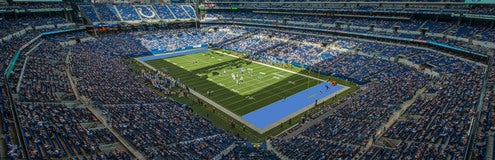 Seat view from Loge