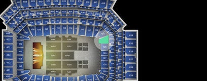 Seat view from Lower