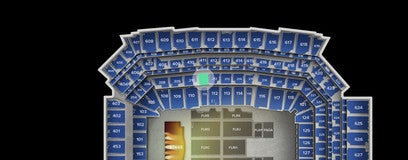 Seat view from Middle