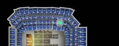 Seat view from Middle