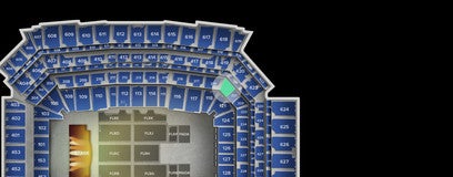 Seat view from Middle